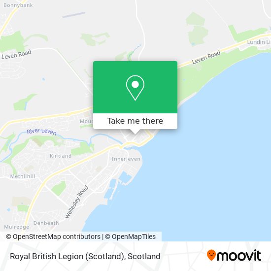 Royal British Legion (Scotland) map