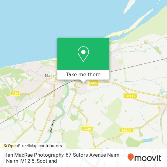 Ian MacRae Photography, 67 Sutors Avenue Nairn Nairn IV12 5 map