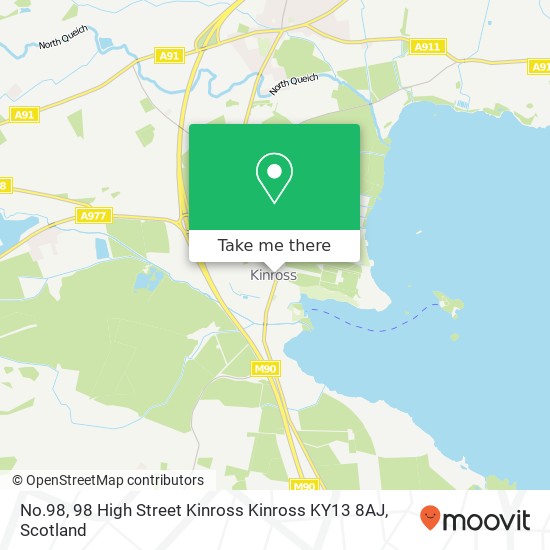 No.98, 98 High Street Kinross Kinross KY13 8AJ map