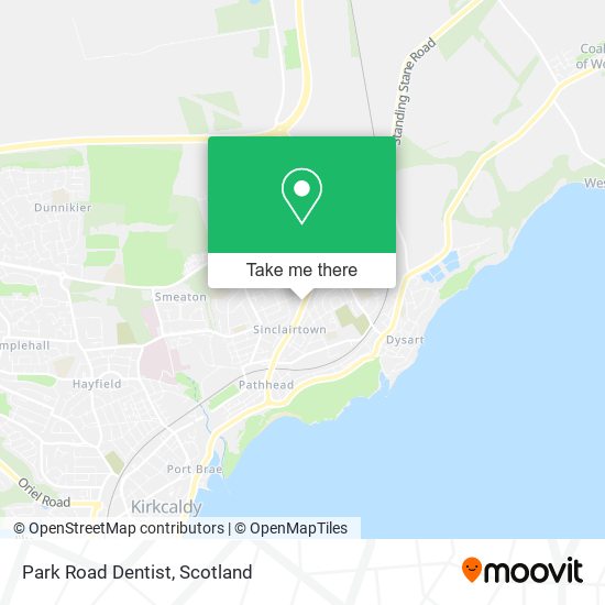 Park Road Dentist map