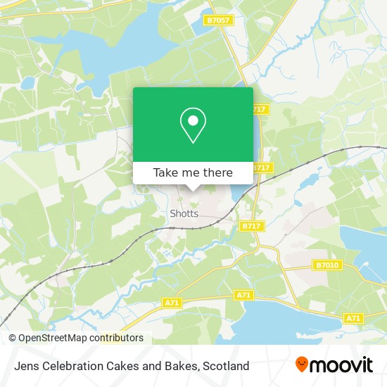 Jens Celebration Cakes and Bakes map