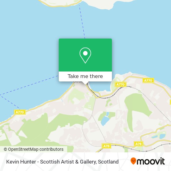 Kevin Hunter - Scottish Artist & Gallery map