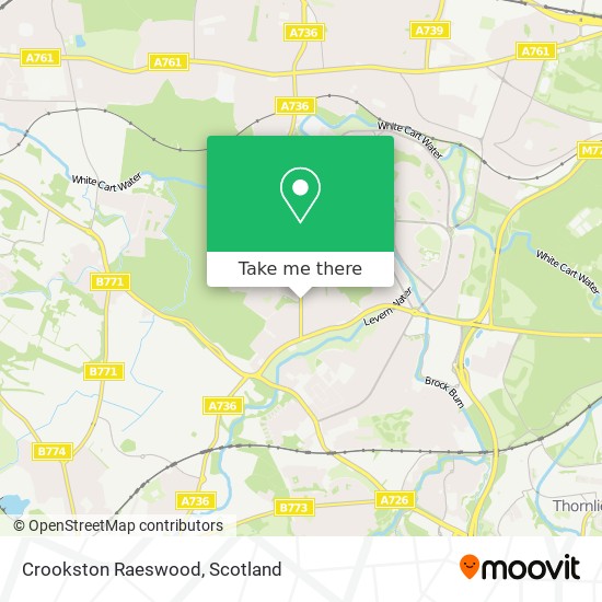Crookston Raeswood map