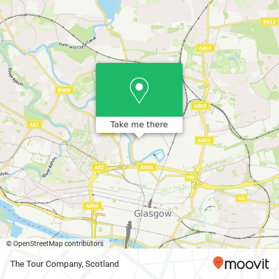 The Tour Company map