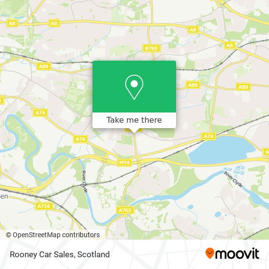 Rooney Car Sales map