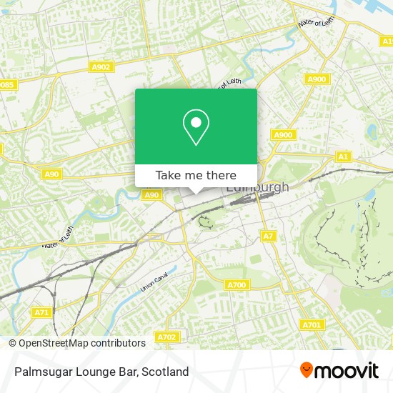 Palmsugar Lounge Bar map