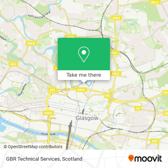 GBR Technical Services map