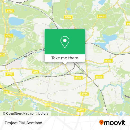 Project PM map