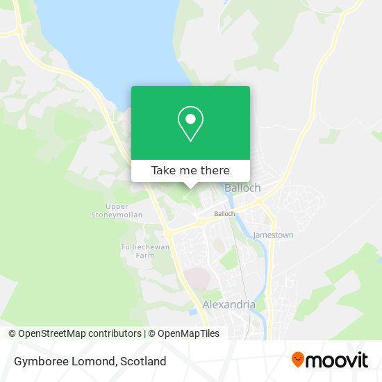 Gymboree Lomond map