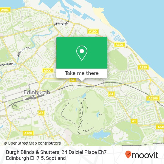 Burgh Blinds & Shutters, 24 Dalziel Place Eh7 Edinburgh EH7 5 map