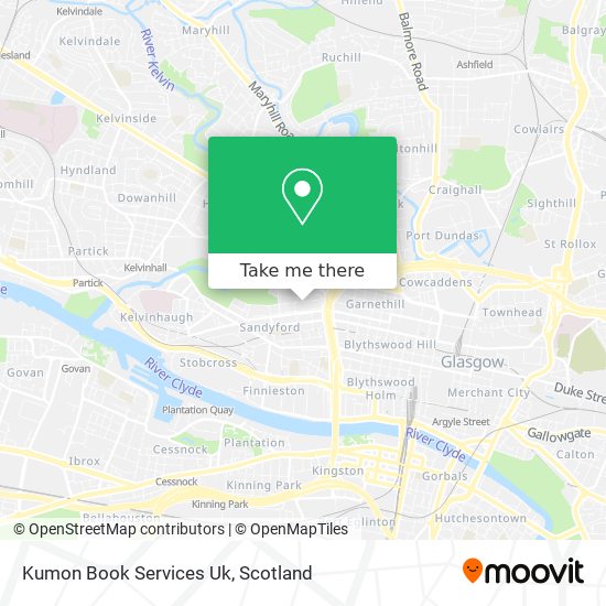 Kumon Book Services Uk map