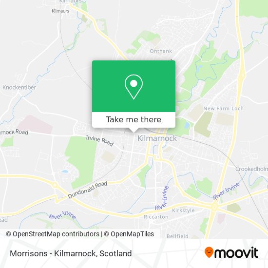 Morrisons - Kilmarnock map
