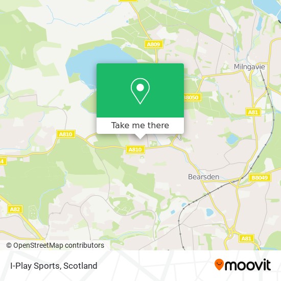 I-Play Sports map