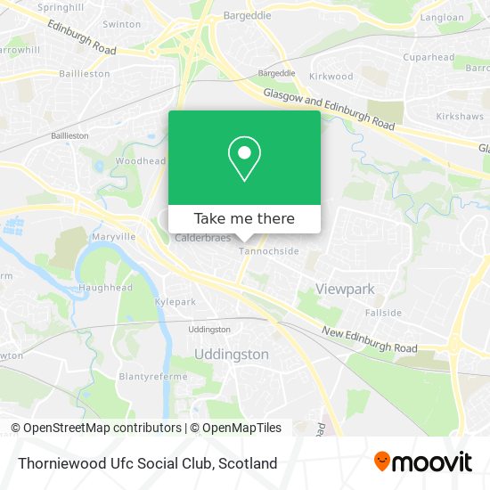 Thorniewood Ufc Social Club map