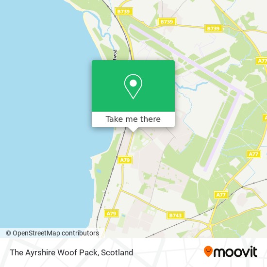 The Ayrshire Woof Pack map