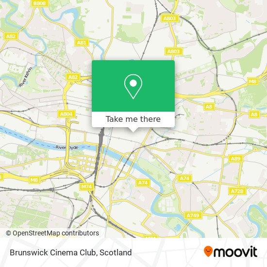 Brunswick Cinema Club map