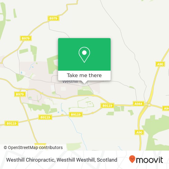 Westhill Chiropractic, Westhill Westhill map