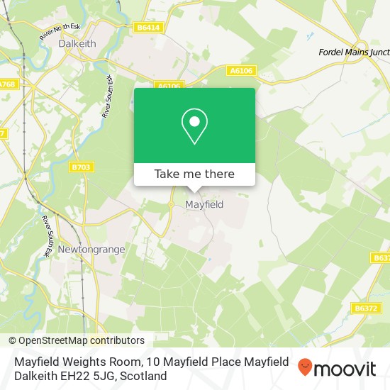 Mayfield Weights Room, 10 Mayfield Place Mayfield Dalkeith EH22 5JG map