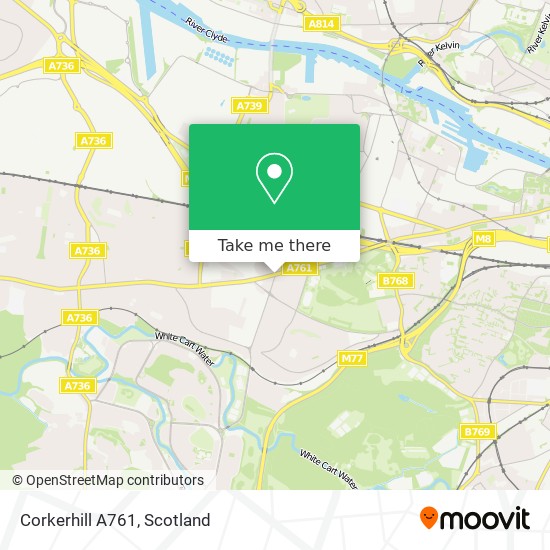 Corkerhill A761 map