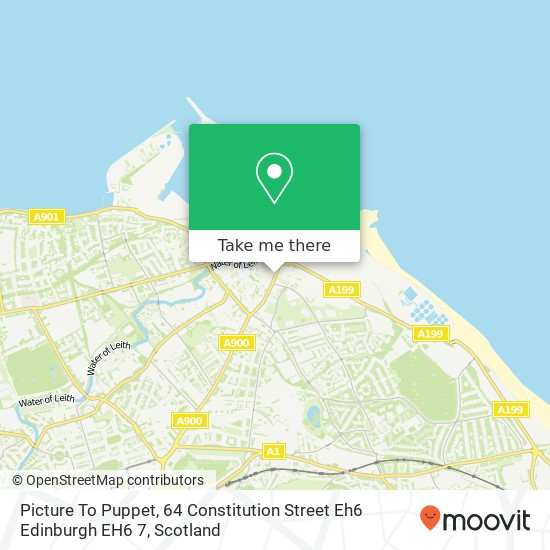 Picture To Puppet, 64 Constitution Street Eh6 Edinburgh EH6 7 map