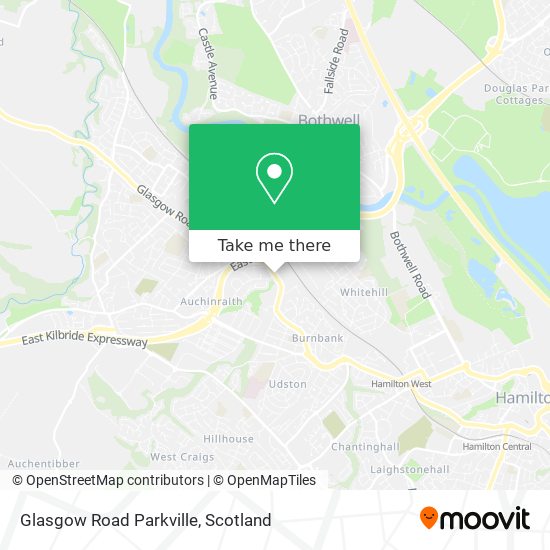 Glasgow Road Parkville map