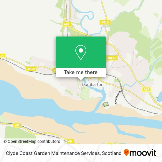 Clyde Coast Garden Maintenance Services map