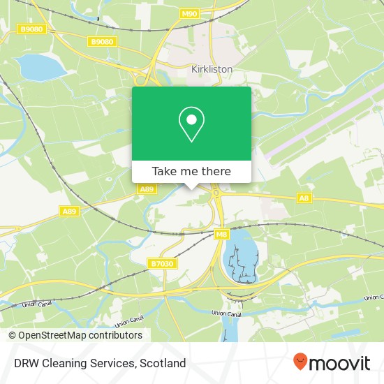 DRW Cleaning Services map