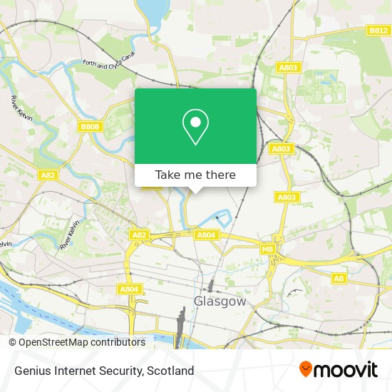 Genius Internet Security map