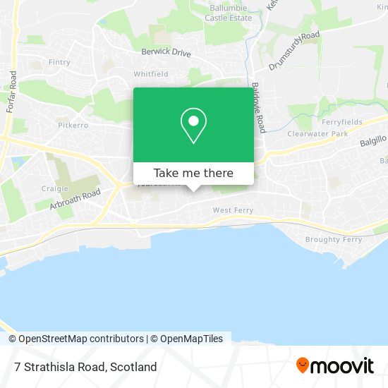 7 Strathisla Road map