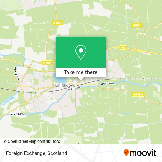 Foreign Exchange map