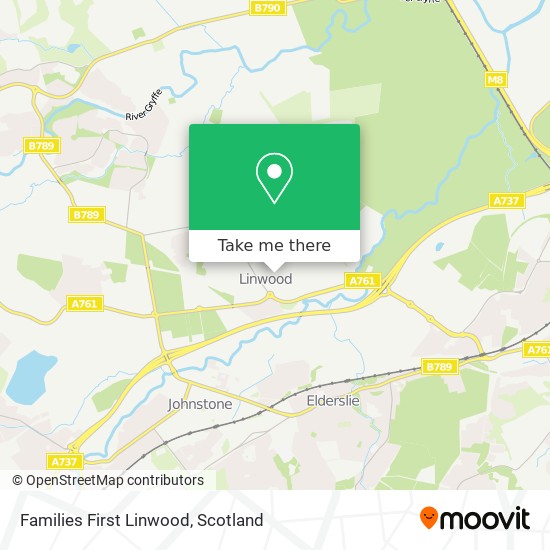 Families First Linwood map
