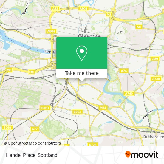 Handel Place map