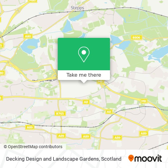 Decking Design and Landscape Gardens map