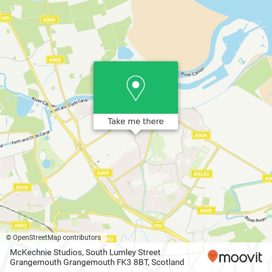 McKechnie Studios, South Lumley Street Grangemouth Grangemouth FK3 8BT map