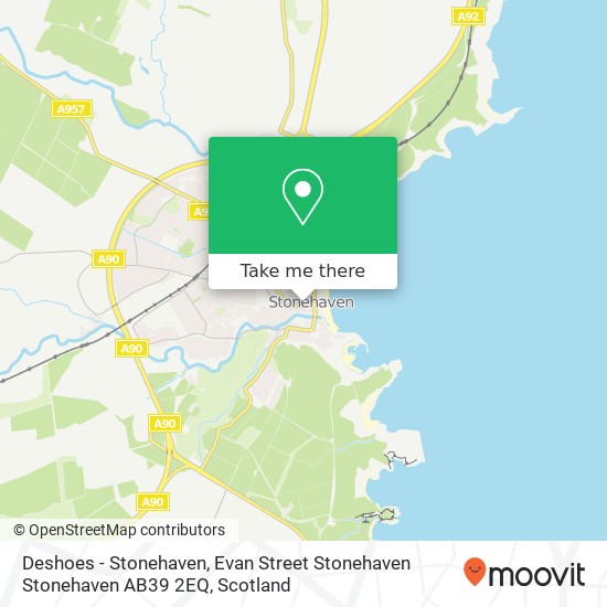 Deshoes - Stonehaven, Evan Street Stonehaven Stonehaven AB39 2EQ map