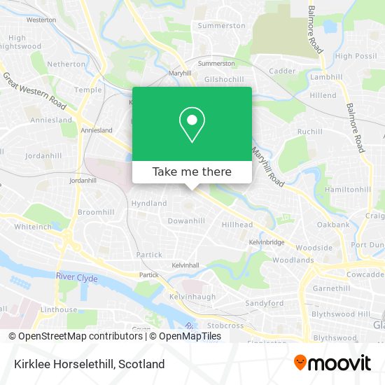 Kirklee Horselethill map