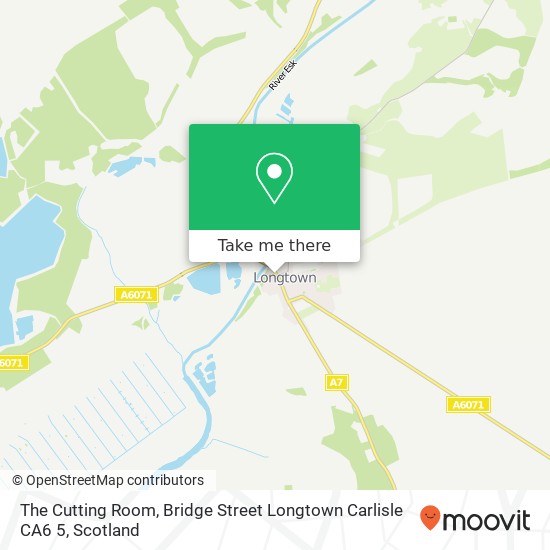 The Cutting Room, Bridge Street Longtown Carlisle CA6 5 map