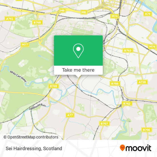 Sei Hairdressing map