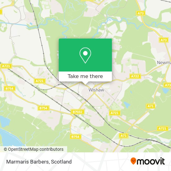 Marmaris Barbers map