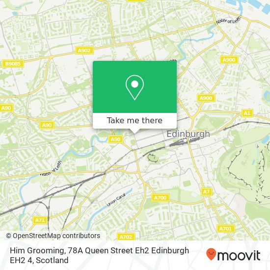 Him Grooming, 78A Queen Street Eh2 Edinburgh EH2 4 map