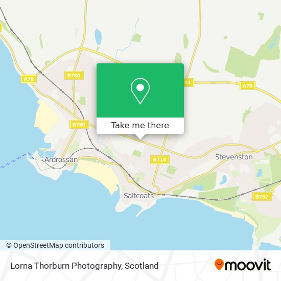 Lorna Thorburn Photography map