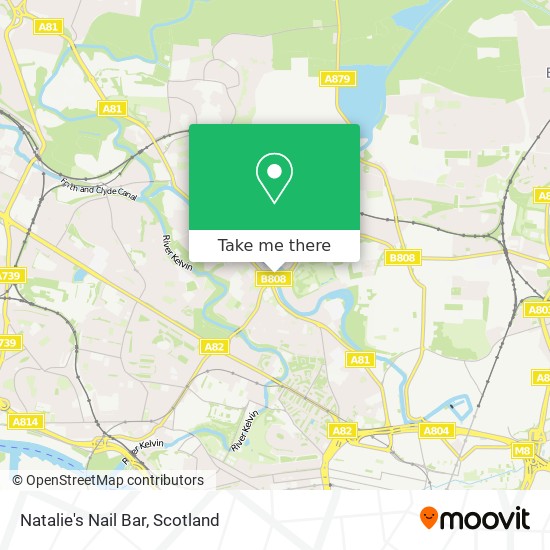 Natalie's Nail Bar map
