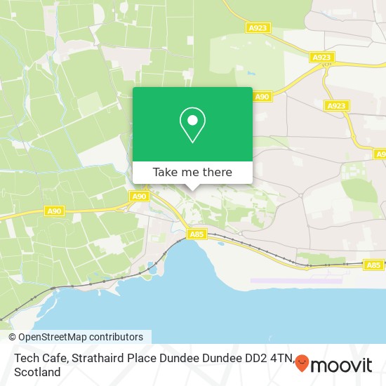 Tech Cafe, Strathaird Place Dundee Dundee DD2 4TN map