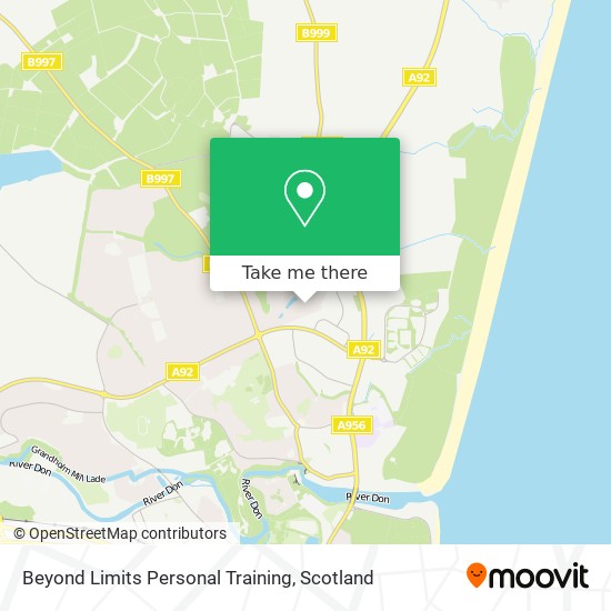 Beyond Limits Personal Training map