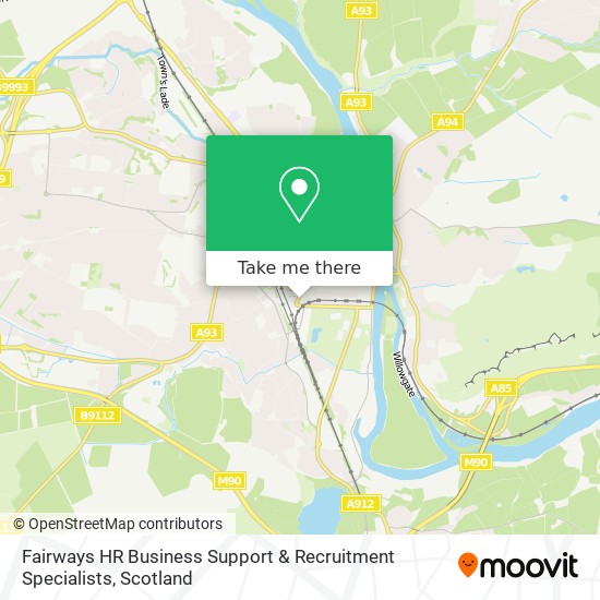 Fairways HR Business Support & Recruitment Specialists map