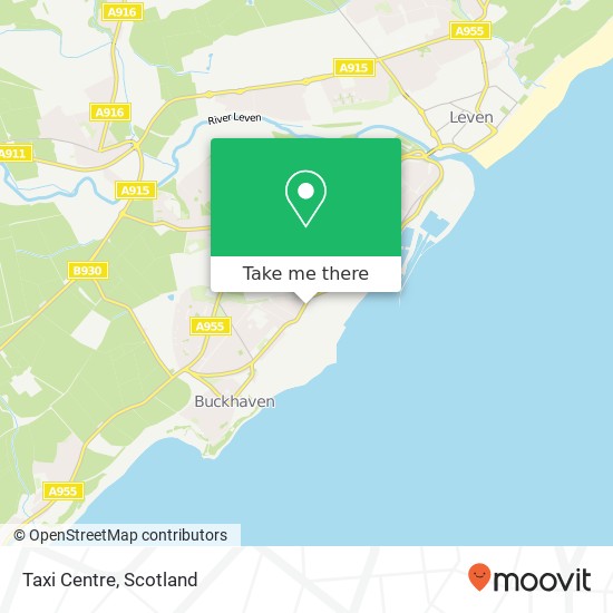 Taxi Centre map