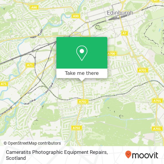 Cameratits Photographic Equipment Repairs map