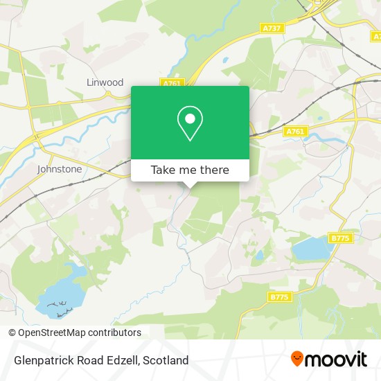 Glenpatrick Road Edzell map