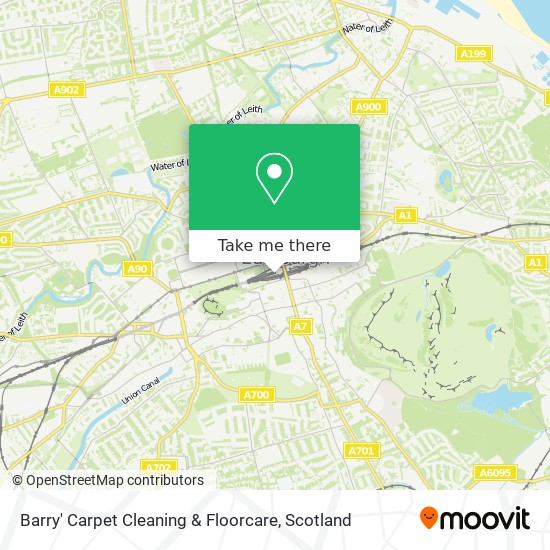 Barry' Carpet Cleaning & Floorcare map