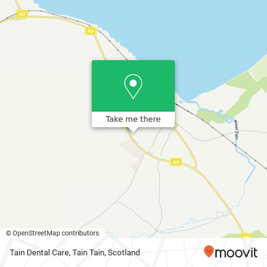 Tain Dental Care, Tain Tain map